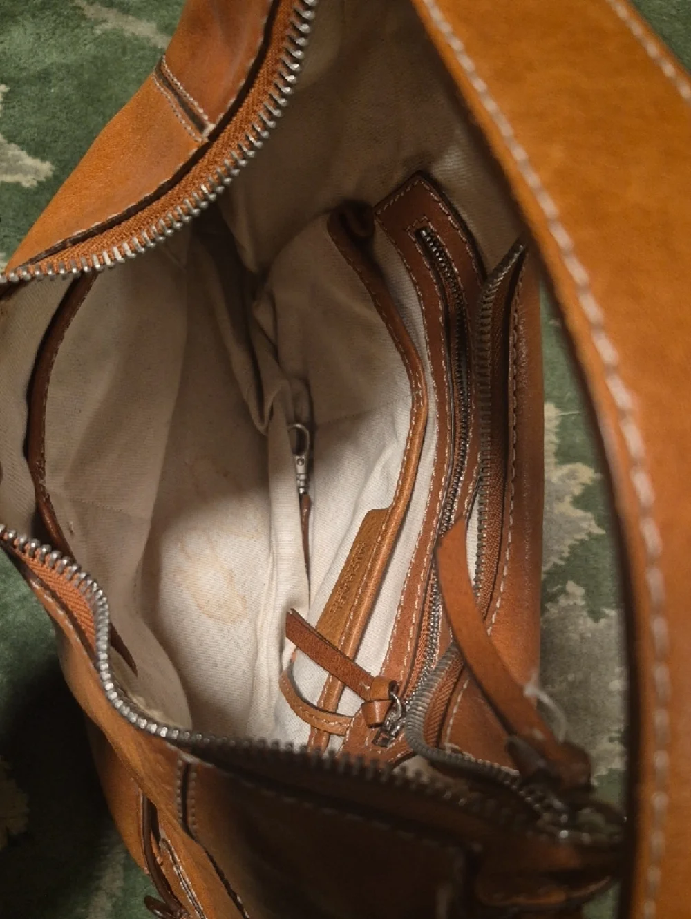 Michael Kors Tan Leather Shoulder Hobo - Picture 10 of 11
